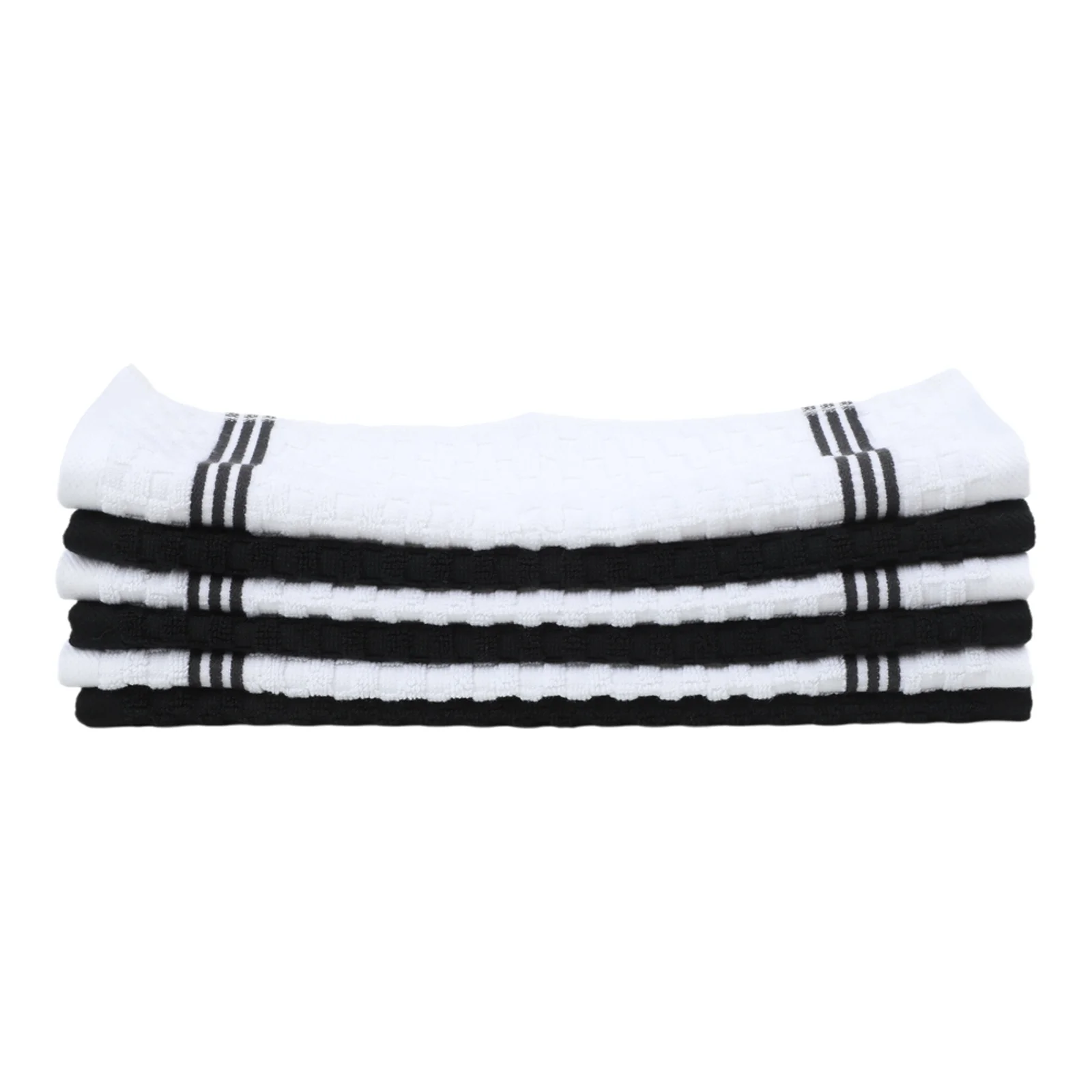 Absorbent Dish Rags Cotton Tea Towels For Drying Dishes Super Absorbent Terry Ring-spun Cotton Terry Cloth Design