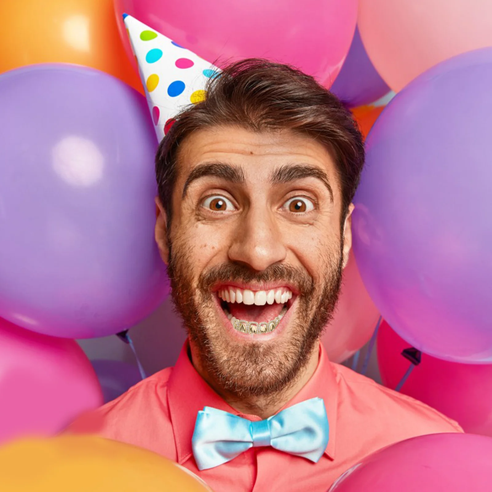   Griglie Accessori per la bocca Tappo per denti per realizzare gioielli Decorazione per donne