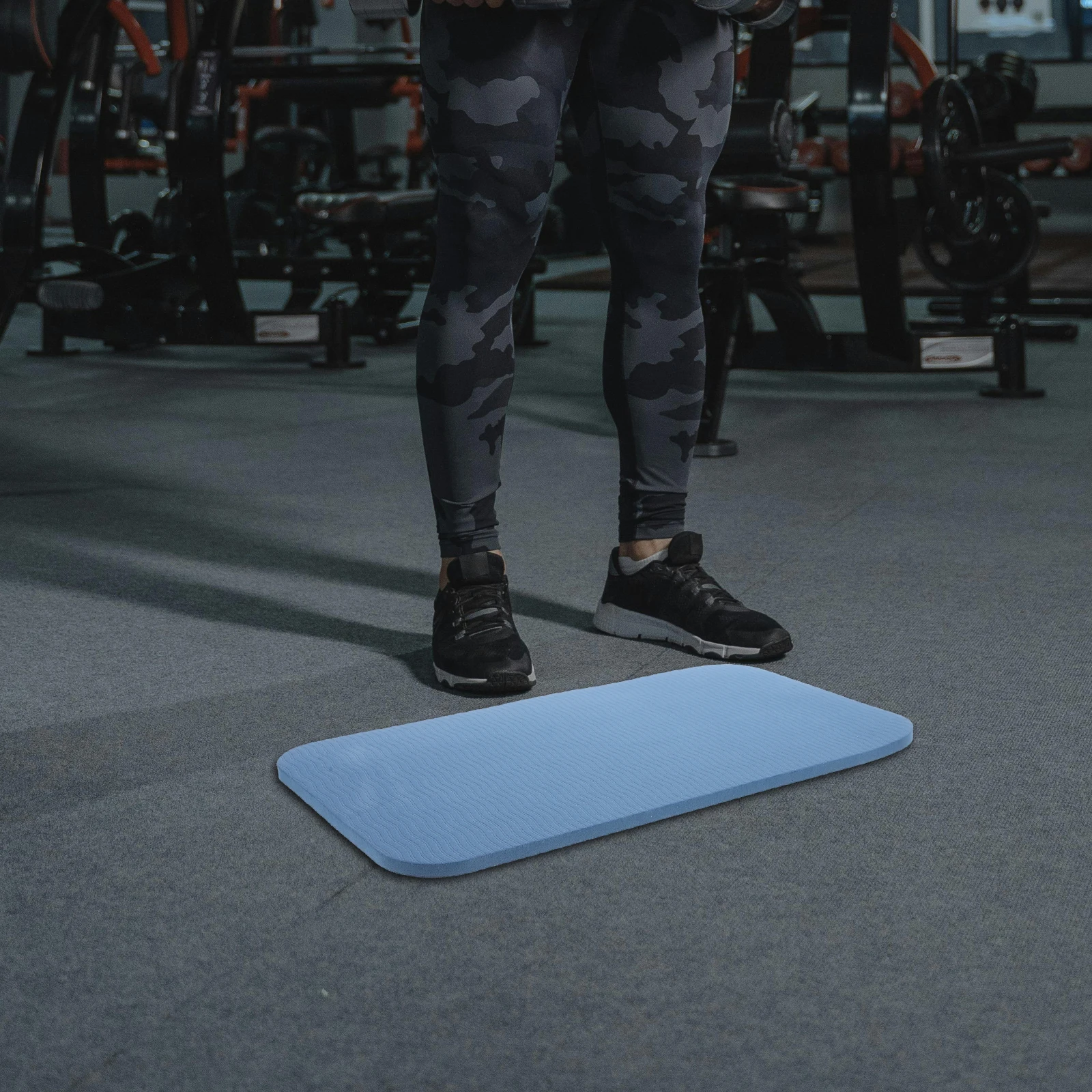 

Anti Slip Mat 34x17x06cm Blue Thickened Sewing Machine Pedal Mat Fitness Equipment Pad Durable Practical Accessories