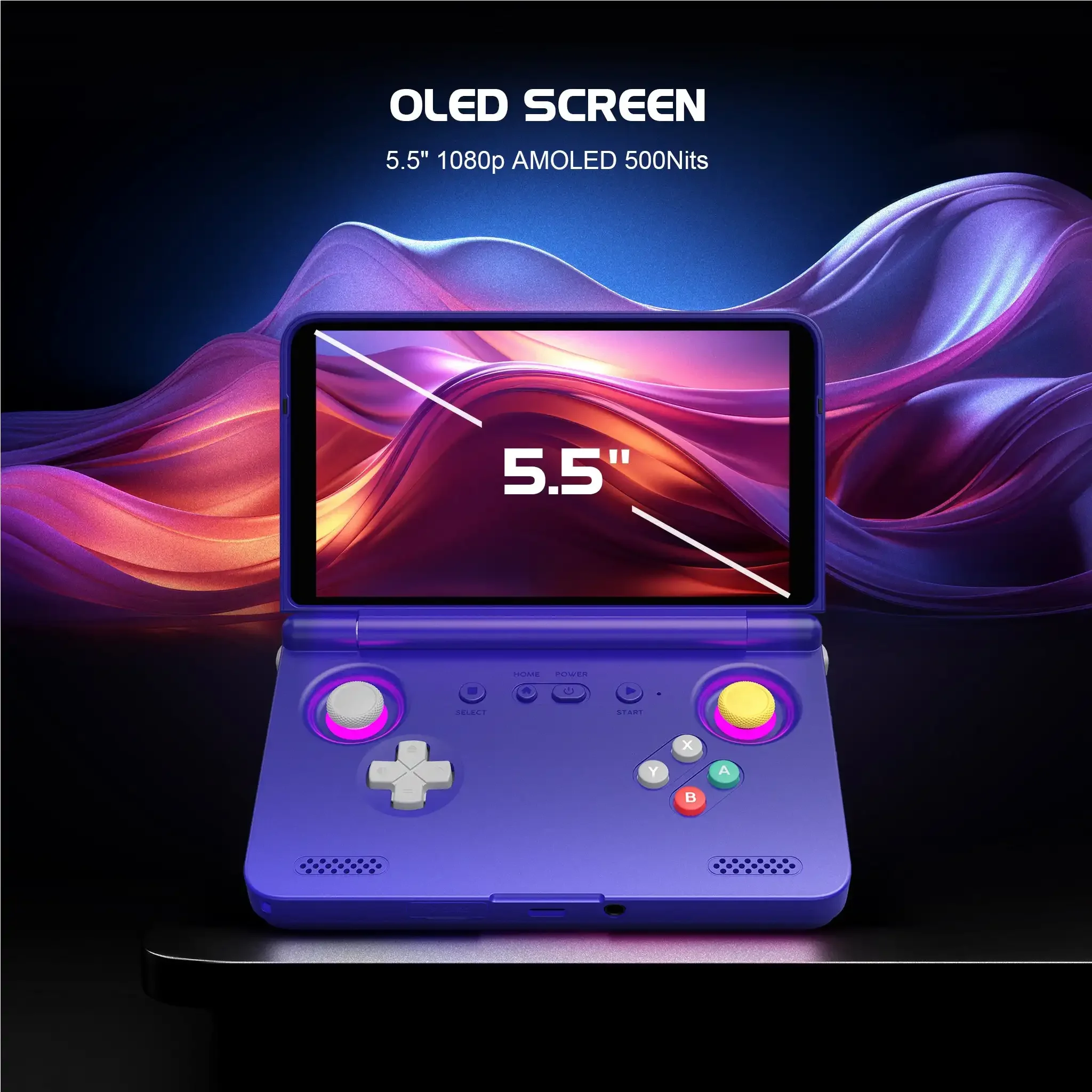 Retroid Pocket Flip 2 SD865 / D1100 Retro Console de jogos