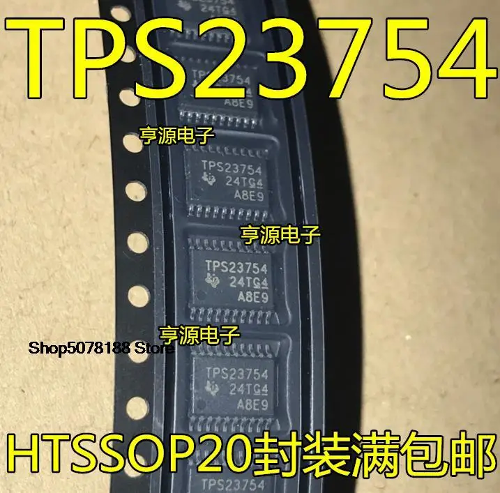 

5 шт. TPS23754 TPS23754PWP TPS23754PWPR HTSSOP20 оригинал