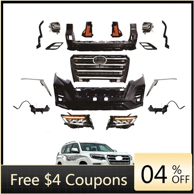 

High quality hot sellingHigh Quality New X-Men Style Bumper Grille Headlight Tail Light Bodykit for 2018-2022 for ToyotaS FJ150