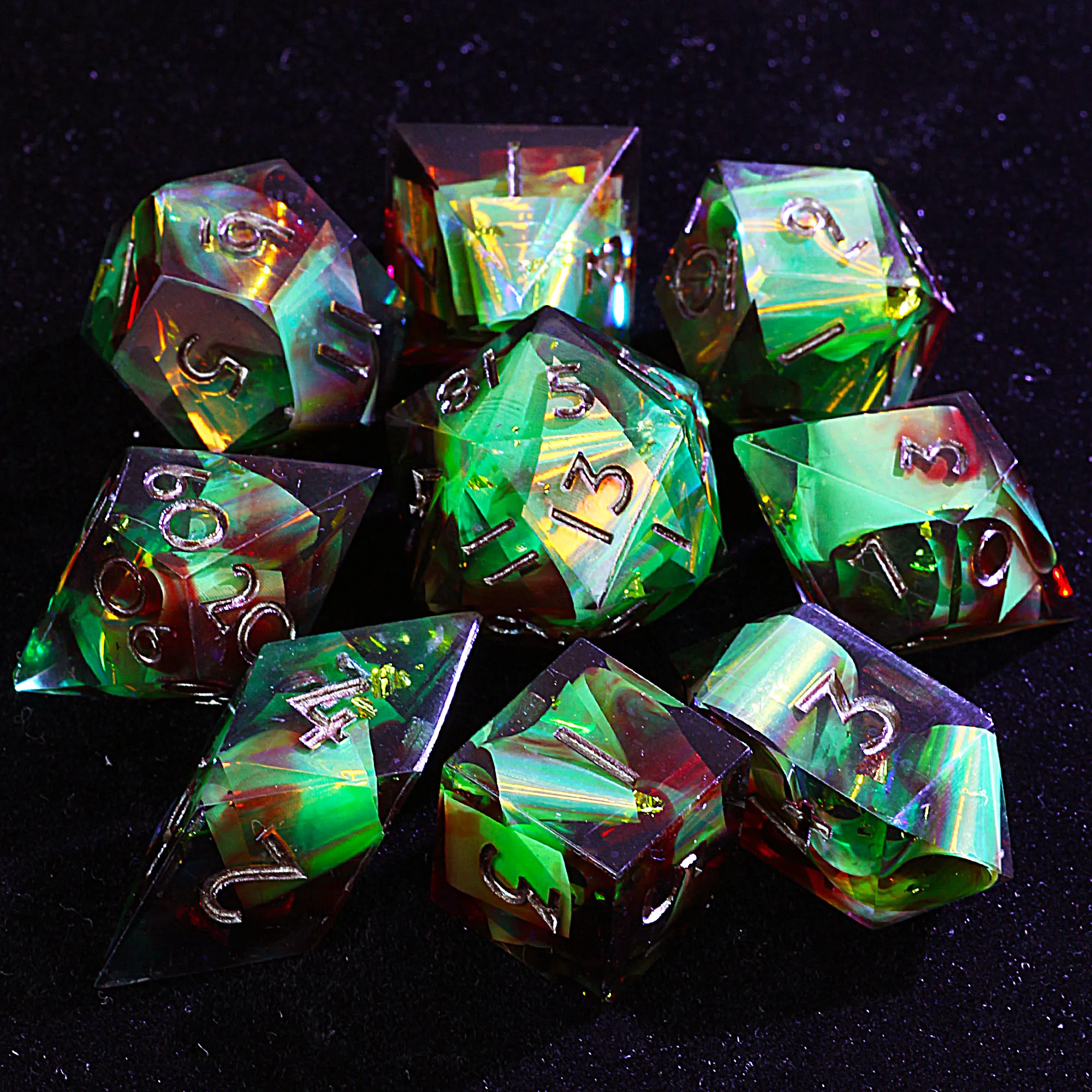 9 Polyhedral Resin …
