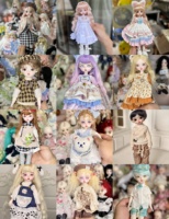 1/6 DIY BJD doll customized doll 30CM DIY face makeup Doll Selling With clothes
