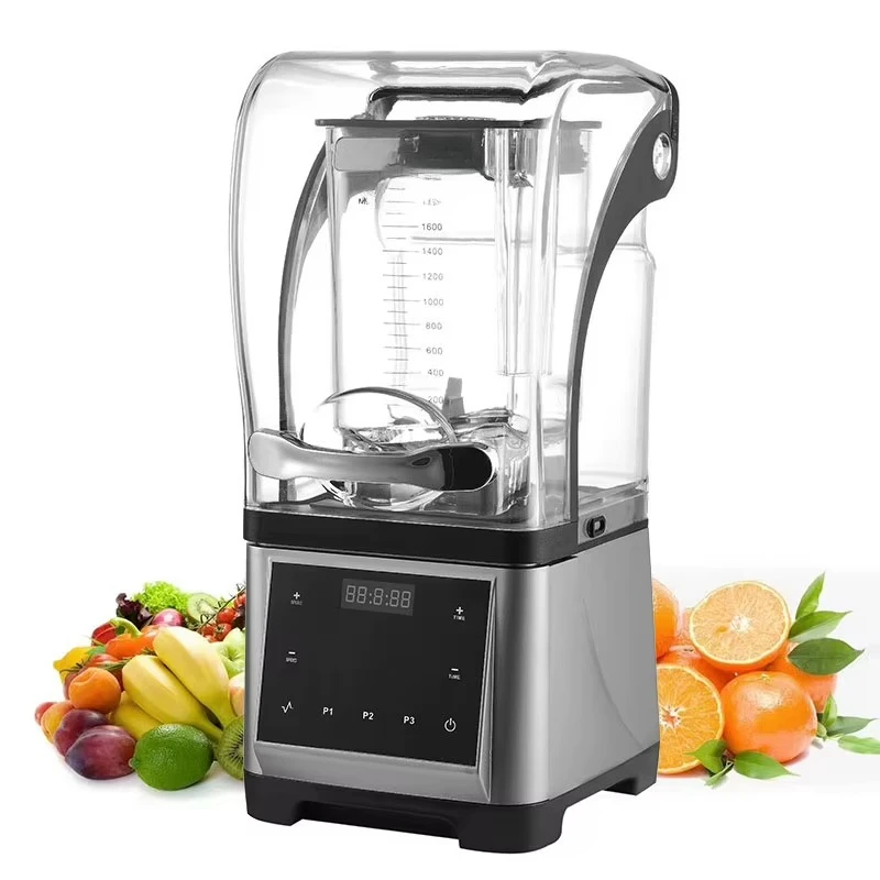 Milk tea shop bubble tea equipment heavy-duty juice commercial soundproof cover mixer