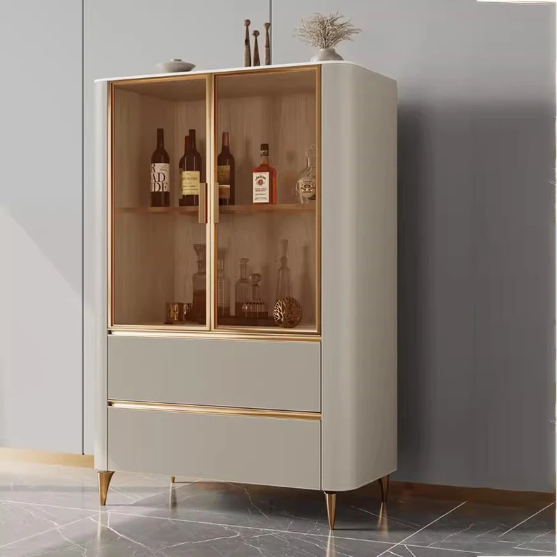 

Liquor Commercial Wine Cabinets Restaurant Unique Modern Cocktail Wine Cabinets Display Metal Mueble Para Vino Club Furnitures