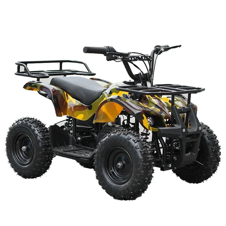 

Hot Sale 2WD Automatic Chain Drive 12V 2L Fuel Tank Capacity Front Disc Rear Disc Air Cooled 49cc Quad Atv Bike For Children