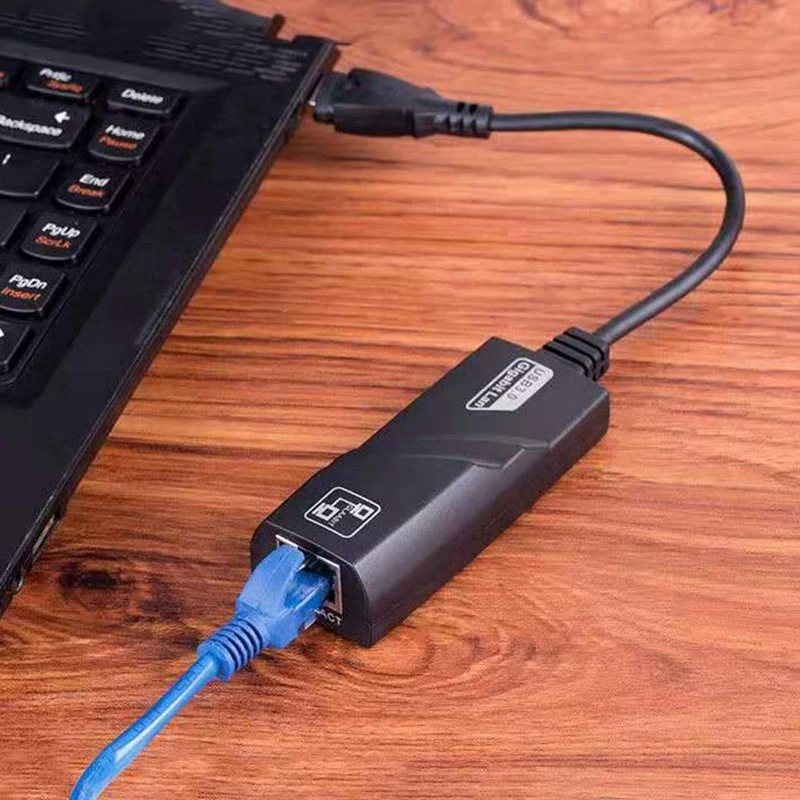 USB 3.0からイーサネットアダプタ,rj45ギガビットLAN, 10 mbps,100 mbps,1000mbps,PC,ラップトップ,Windows, Mac, Linux