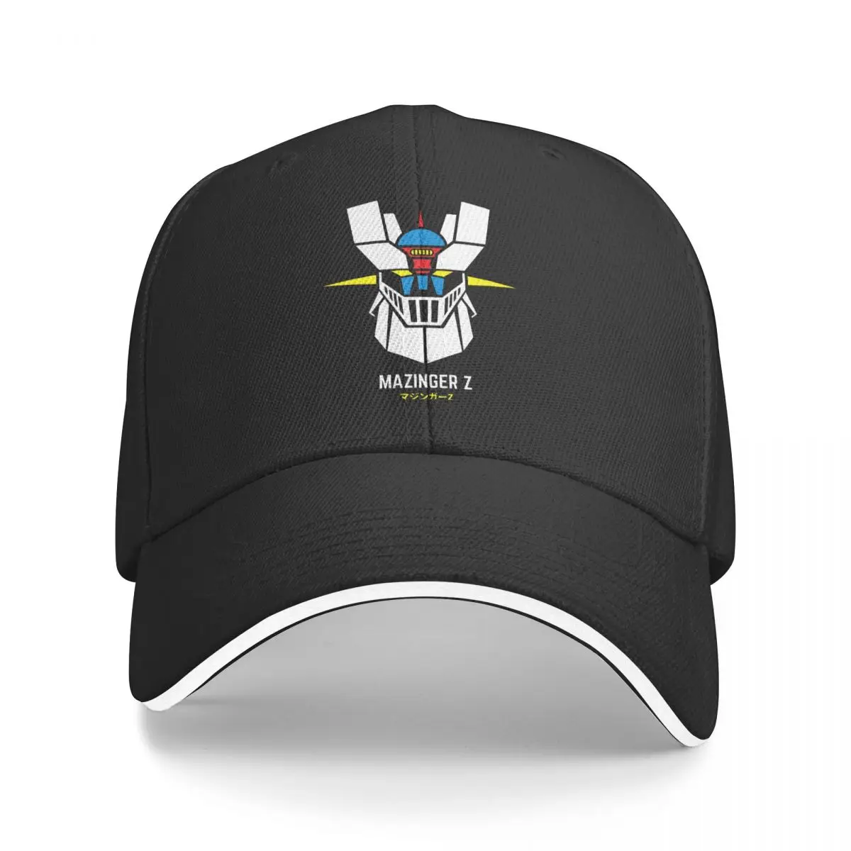 Mazinger Z Baseball Cap Mazinger Z Color Tennis Fashionable Baseball Hat Style Logo Hipster Polyester Cap