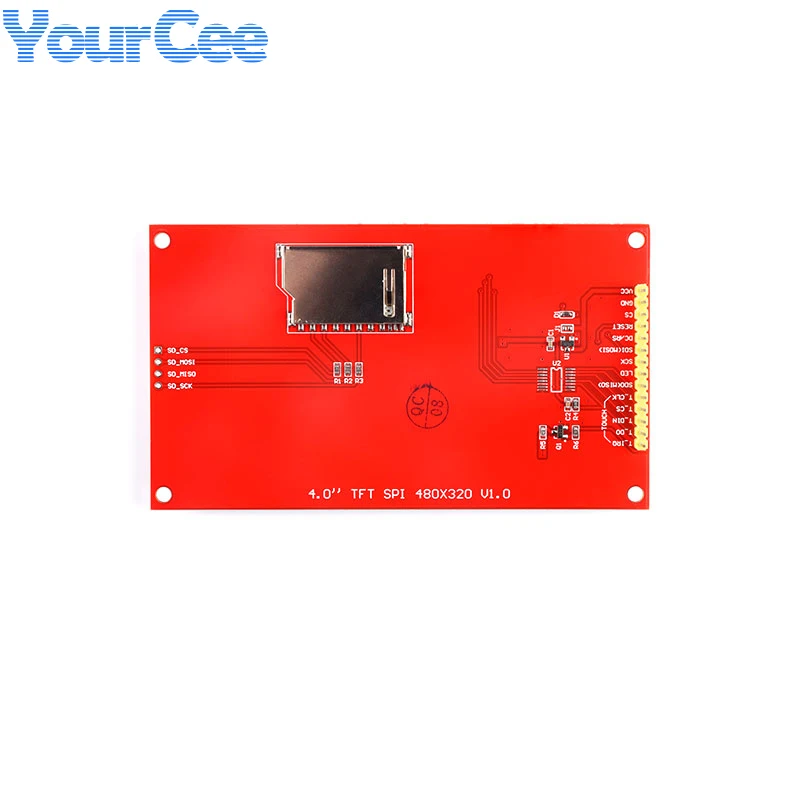 Imagem -05 - Tft Lcd Display Touch Screen Module para Arduino Interface Serial Spi Port Ili9488 Driver 320x480 320x480 Stm32 C51 35 Polegadas