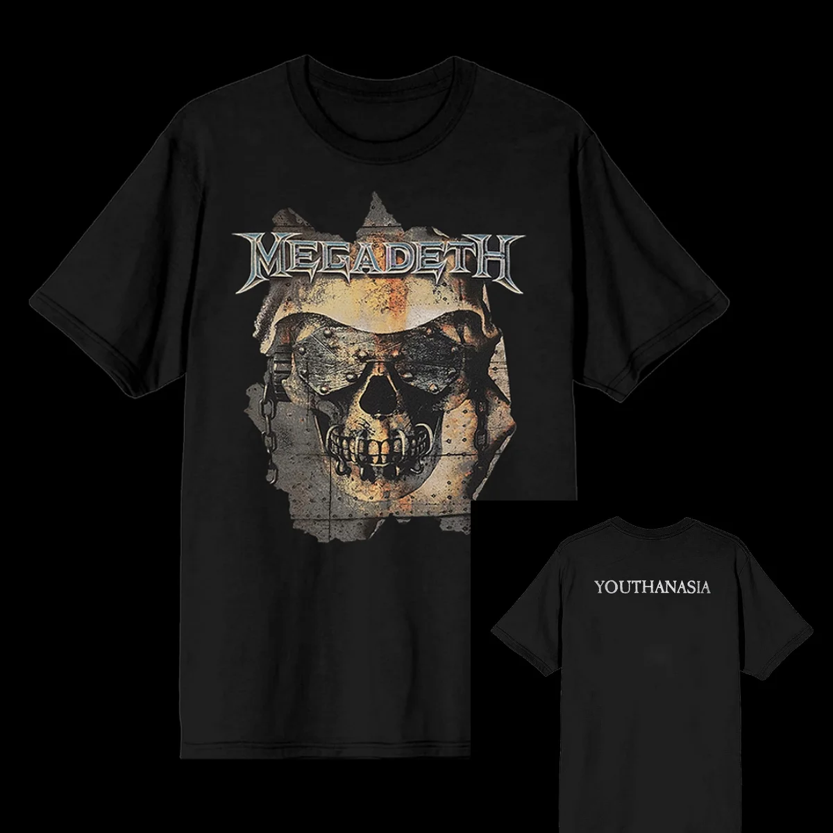 Art Classic Megadeth Flame Vic Jumbo Band T-Shirt Cotton Graphic Tee Men Women Summer Streetwear