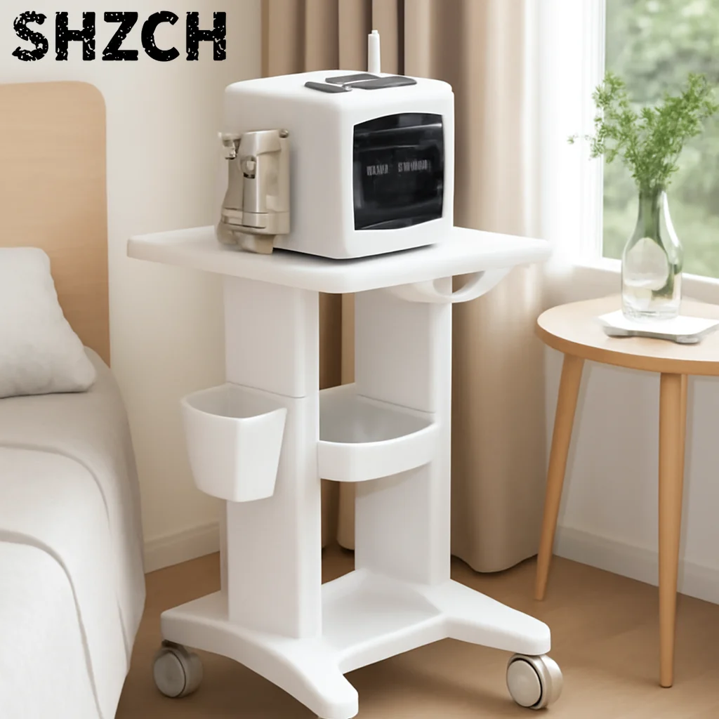 Beaut/y Salon Instrument Stoage Cart Rolling Trolley Multi-functional Storage Stand for Ski/n Care Machine Mobile Equipment Stan