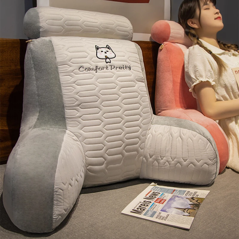 

Detachable Washable Pillow Latex Protecting The Lumbar Spine Chair Cushion Pregnant Women's Waist Pillow Decorative Bed Cushion