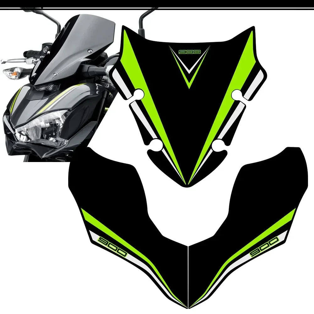 

Fit Kawasaki Z 900 Z900 2015-2021 Motorcycle Front Fairing Fender Stickers Decals