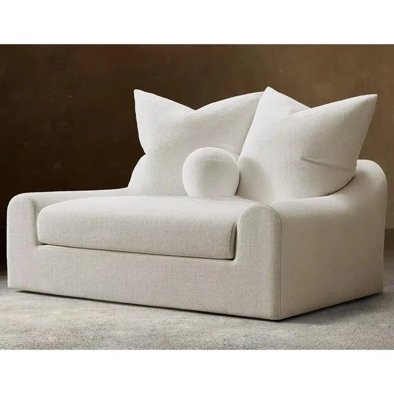 Premium Modern Square Interior Chair Set with Mortise and Tenon Connections Deep Cushions for Apartments and Hotels