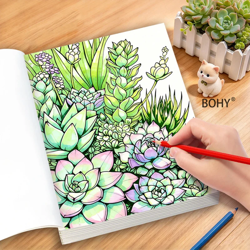 1 Quiet Graffiti Coloring Book, Containing Art Illustrations/interesting Characters/flowers and Other Theme Drafts, 24 Pages