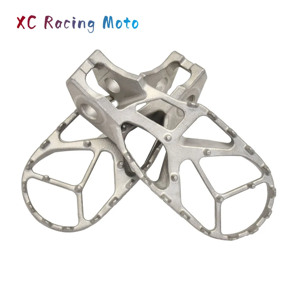 Stainless Steel Footrest Footpegs Foot Pegs Pedal For KTM SX SXF EXC EXCF XC XCF XCW 125 250 300-500 Husqvarna TX FX TE FE TC FC