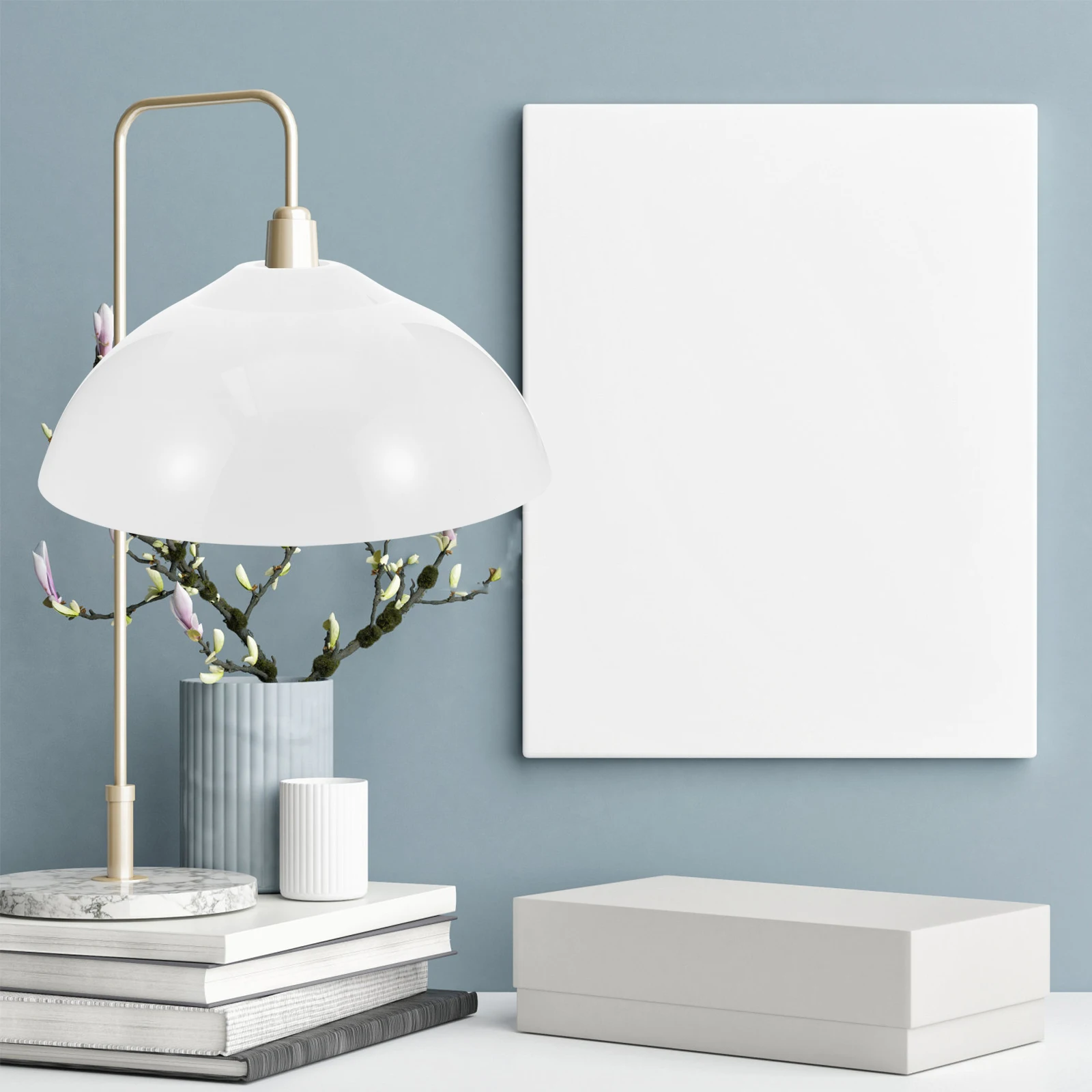 

White Lampshade Decorative Chandelier Hanging Floor Light Fixture Replacement Durable Acrylic Simple Installation Modern