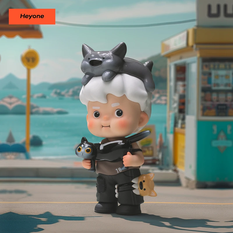 Heyone Little Team- Sweet Time In Iron Lane Mystery Box Blind Box Action Cute Figure