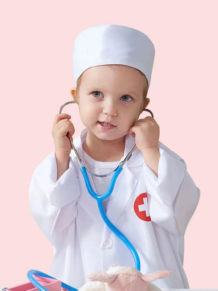 Stethoscoop voor kinderen Speelgoed Simulatie Doktersspeelgoed Familie Kind Spelletjes Imitatie Familie Wetenschap Arts Spelen voor kinderen Cadeau