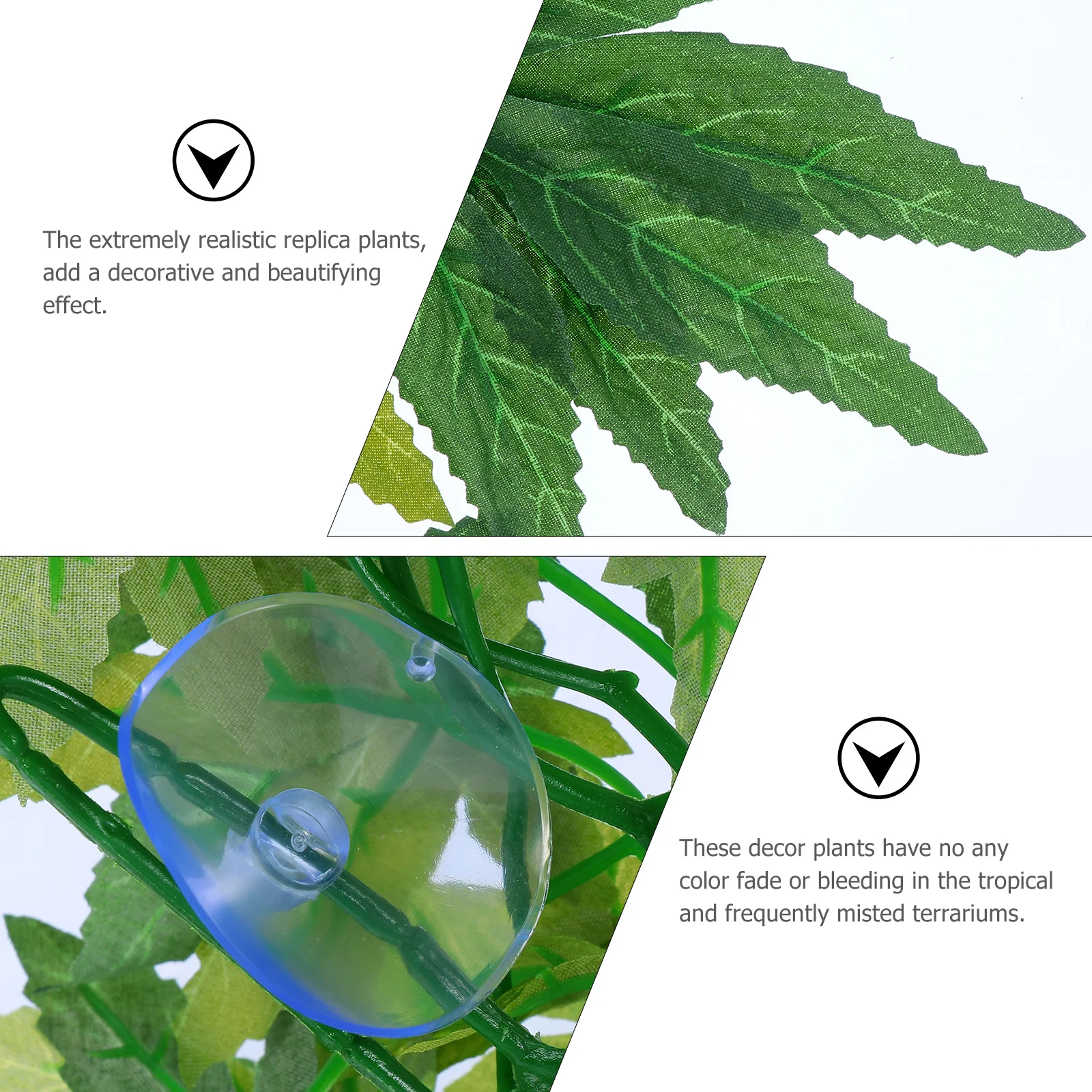 

Simulation Plant Rattan Bendable Vine For Reptile Vines Pet Habitat Decor Artificial Climbing Plants Fake Jungle Vines