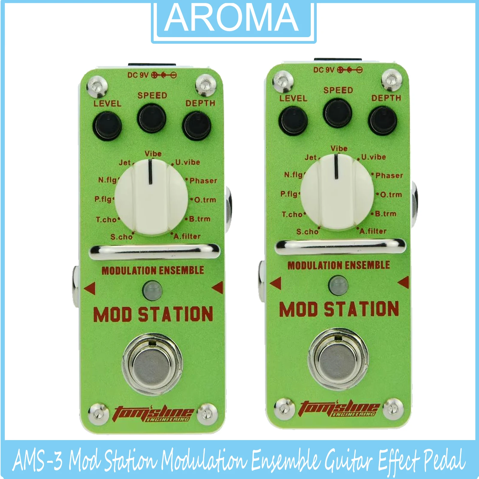 aroma-ams-3-mod-station-modulation-ensemble-guitar-effect-pedal-mini-single-effect-true-bypass-guitar-parts-accessories
