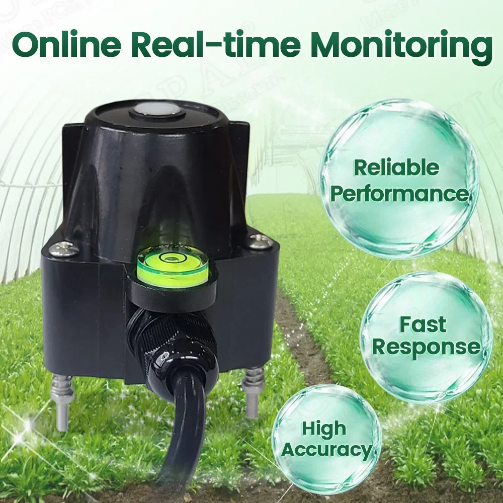 Ambient Light Illuminance Sensor Module 400-1100NM Sunlight Intensity Transmitters Measuring 0-200000LUX 4-20mA RS485 Modbus