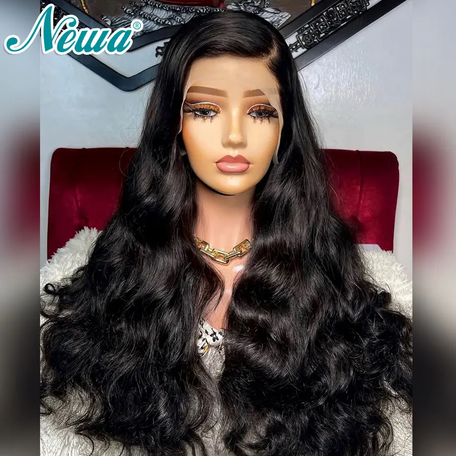 Newa الترا المجهزة HD شعر مستعار دانتيل الجسم موجة الشعر البشري 13x6/13x4 HD الدانتيل شعر مستعار أمامي كامل قبل قطعها غلويليس HD الدانتيل إغلاق الباروكات #3