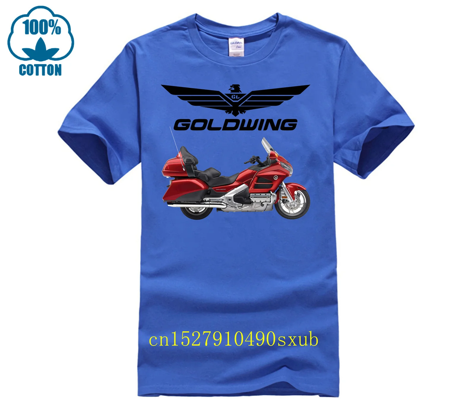 GOLDWING, MAROON GL1800, 2007 CLASSIC VINTAGE BIKER ENTHUSIAST T SHIRT