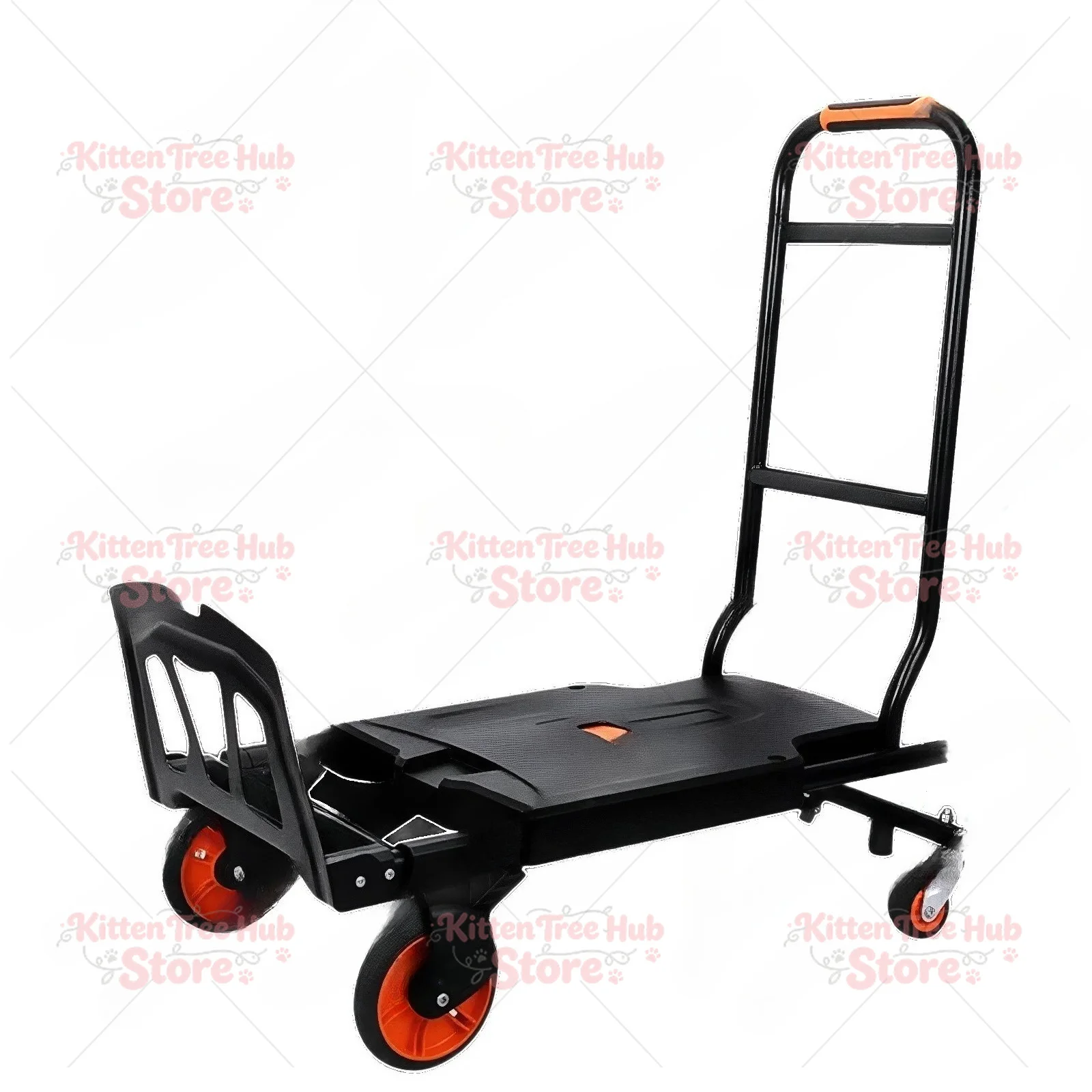 Load Capacity Aluminum Lightweight Platform Cart Portable Telescopic