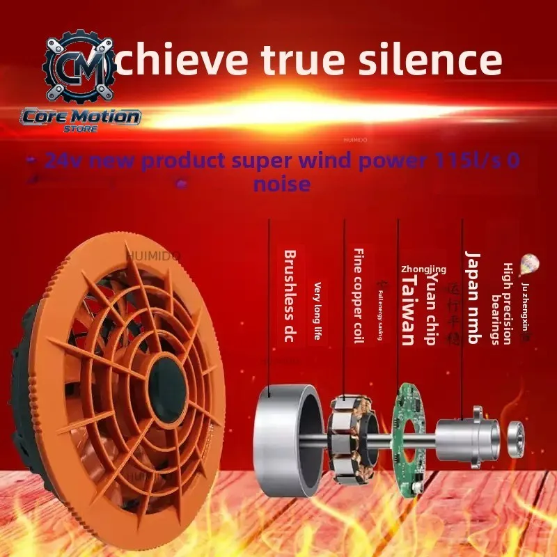 24V Battery Powered Cooling Fan Overalls High Speed Air Conditioning Workwear Outdoor Heat Resistant Summer Heatproof With
