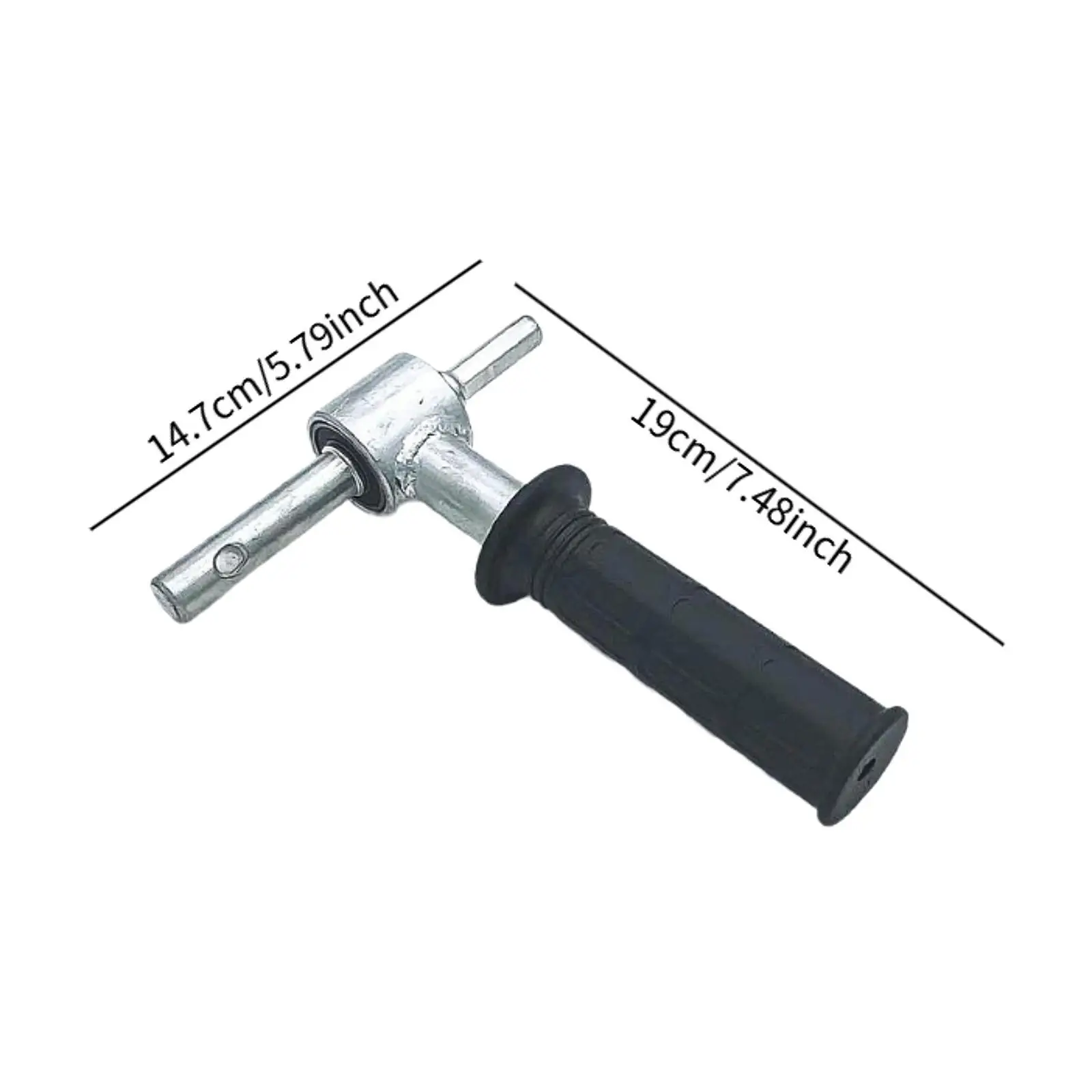 محول مثقاب الثلج، ملحق معدني قوي وخفيف الوزن احترافي، محول بديل لصيد الأسماك على الجليد للاستخدام في الهواء الطلق #6