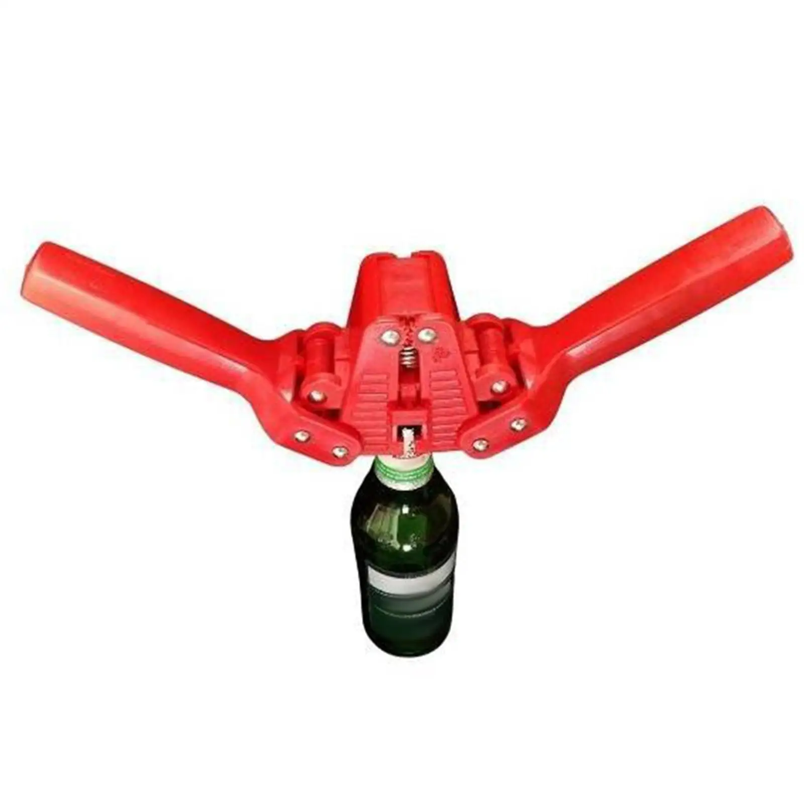 2x Bottle Capper Tools Beer Bottle Capper for Home Double Lever Manual Crimper for Making Glass