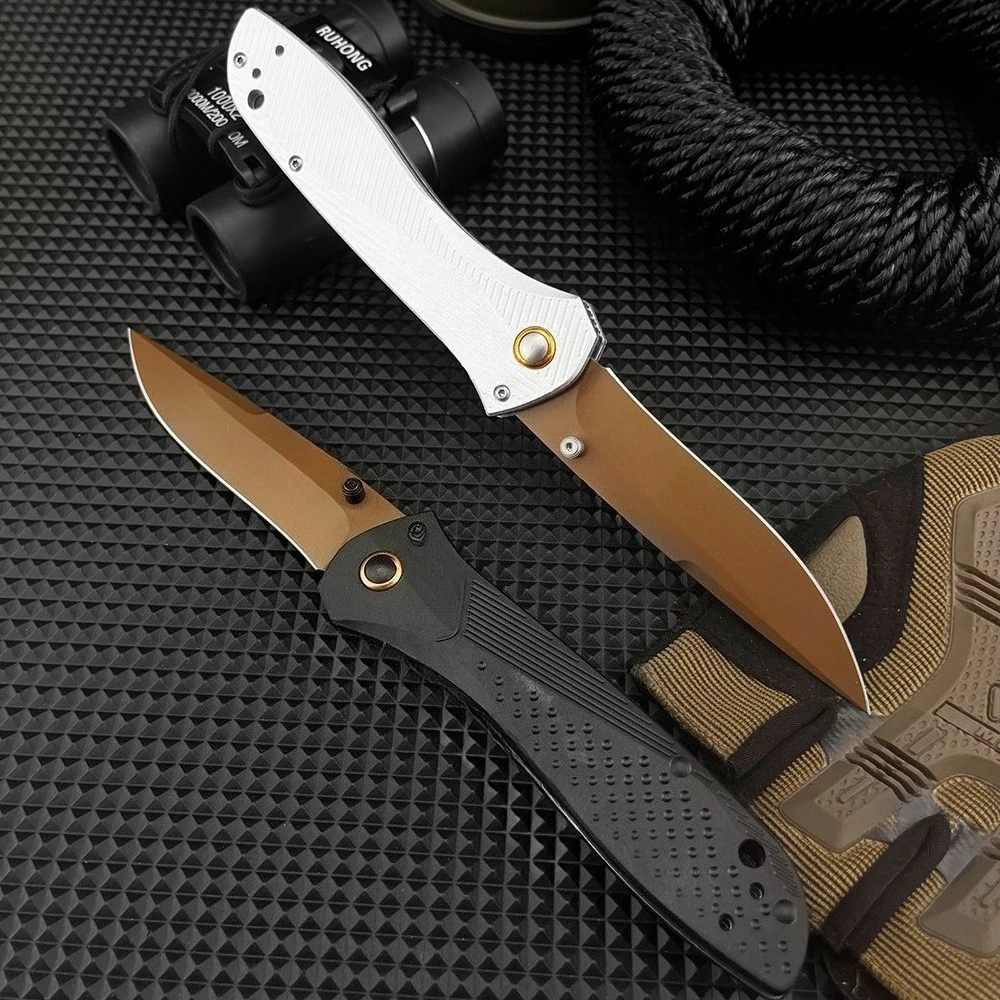 

High Hardness Tactical Outdoor Activities Folding Knives EDC Hunting Tools D2 Blade Wilderness Survival Hunting Combat Knife