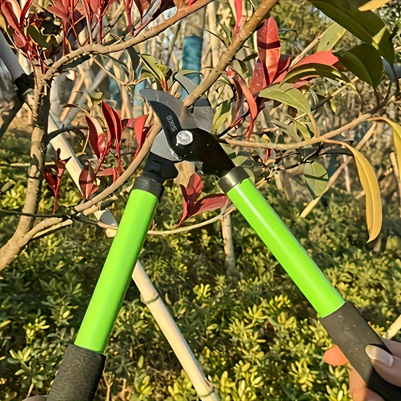 Multi-function Heavy Duty Pruning Shears Sharp Sk5 Carbon Steel Blade Labor Saving Garden Tool For Thick Branch Fruit JJ2859