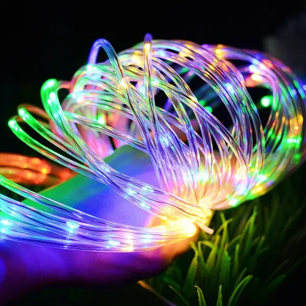 

Светодиодная лента-гирлянда 33 фута (100 LED) для наружного использования, для сада, вечеринок и декораций