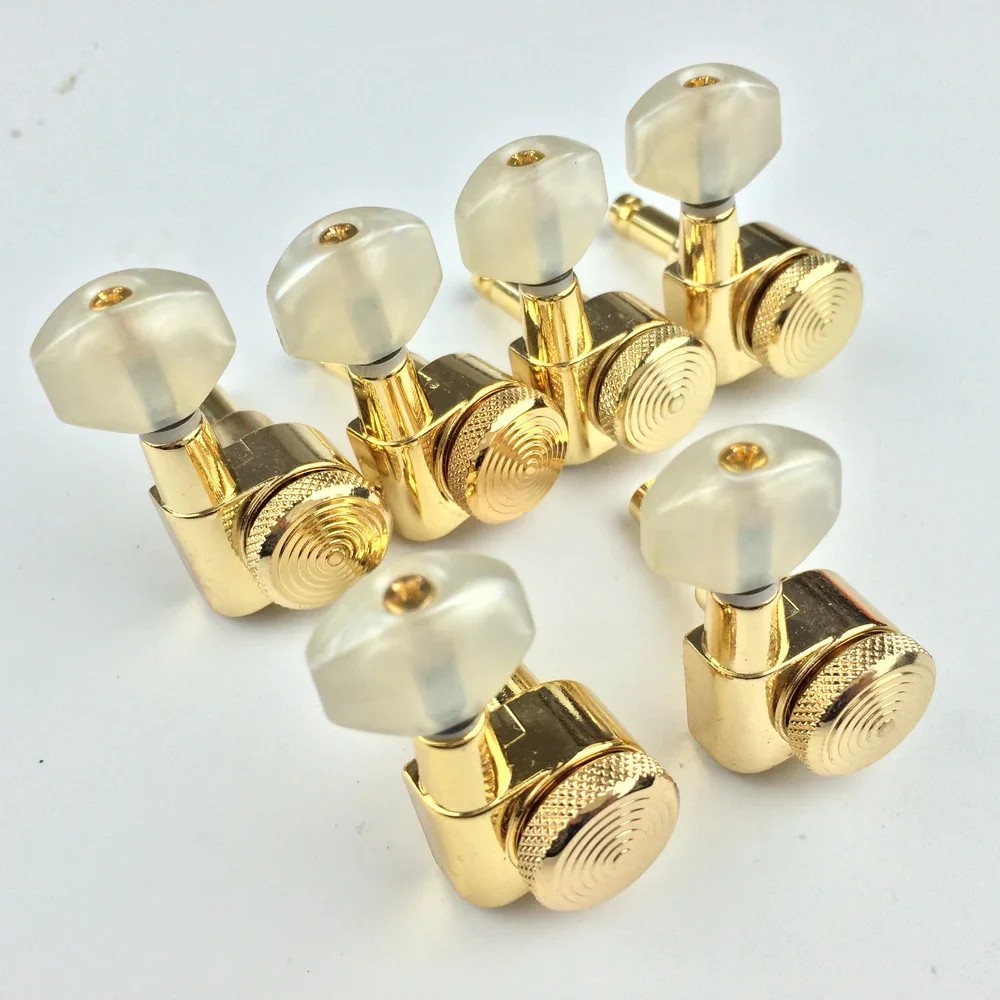 Gold Guitar Locking Tuners Electric Guitar Machine Heads Tuners JN-07SP Lock Tuning Pegs  ( With packaging )