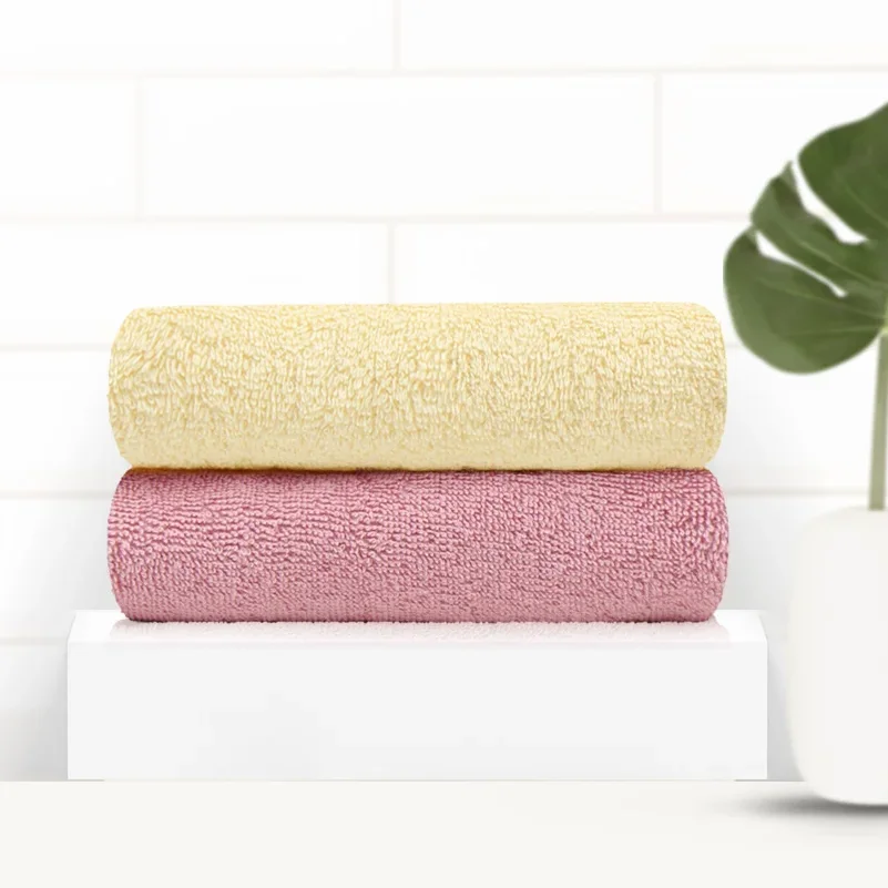 [Honey Tem Farm] Cotton Cloud Daily Palette Hotel Towel 2-Pack (Random Delivery)