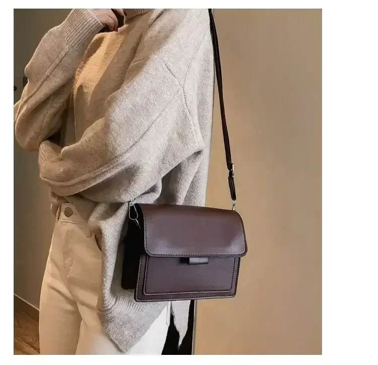 Women's PU Leather Crossbody Bag Image 20
