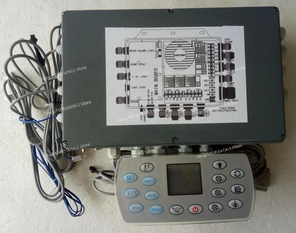 

Residential & Commercial Pool Control Panel, Spa Electrical Box for Pool Management Systems