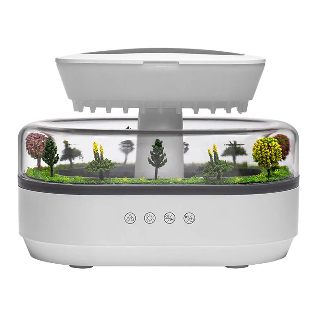 

Увлажнитель воздуха, капельный микропейзажный диффузор эфирного масла с 7 ночниками, диффузор для ароматерапии для спальни