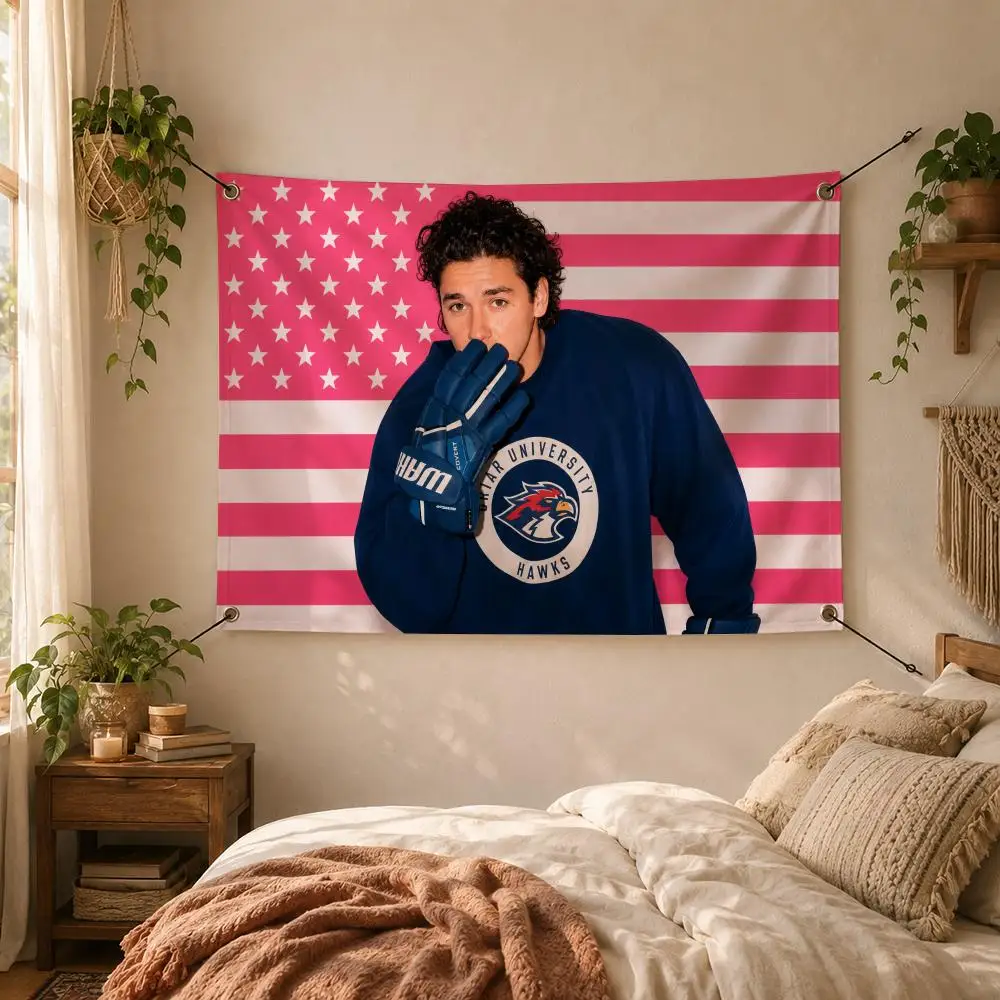 Cool Rugged Garrett Graham Flags Decorative Flag Banner for Outdoor Garden Yard Camping Party Home Wall Hanging Decor