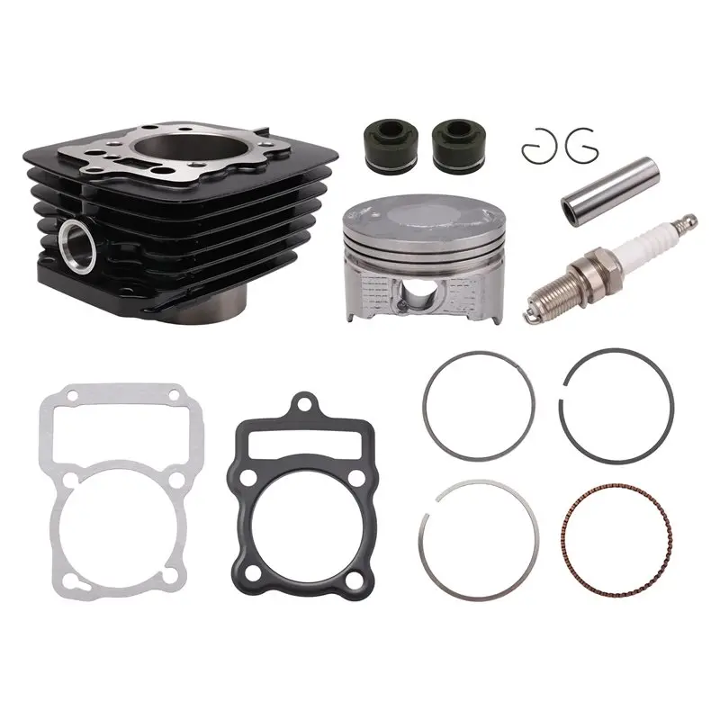 Kit de Cilindro y Pistón para Motocicleta Italika Ft125 Ft150 Rt180, 65.5 mm, Repuestos de Motor