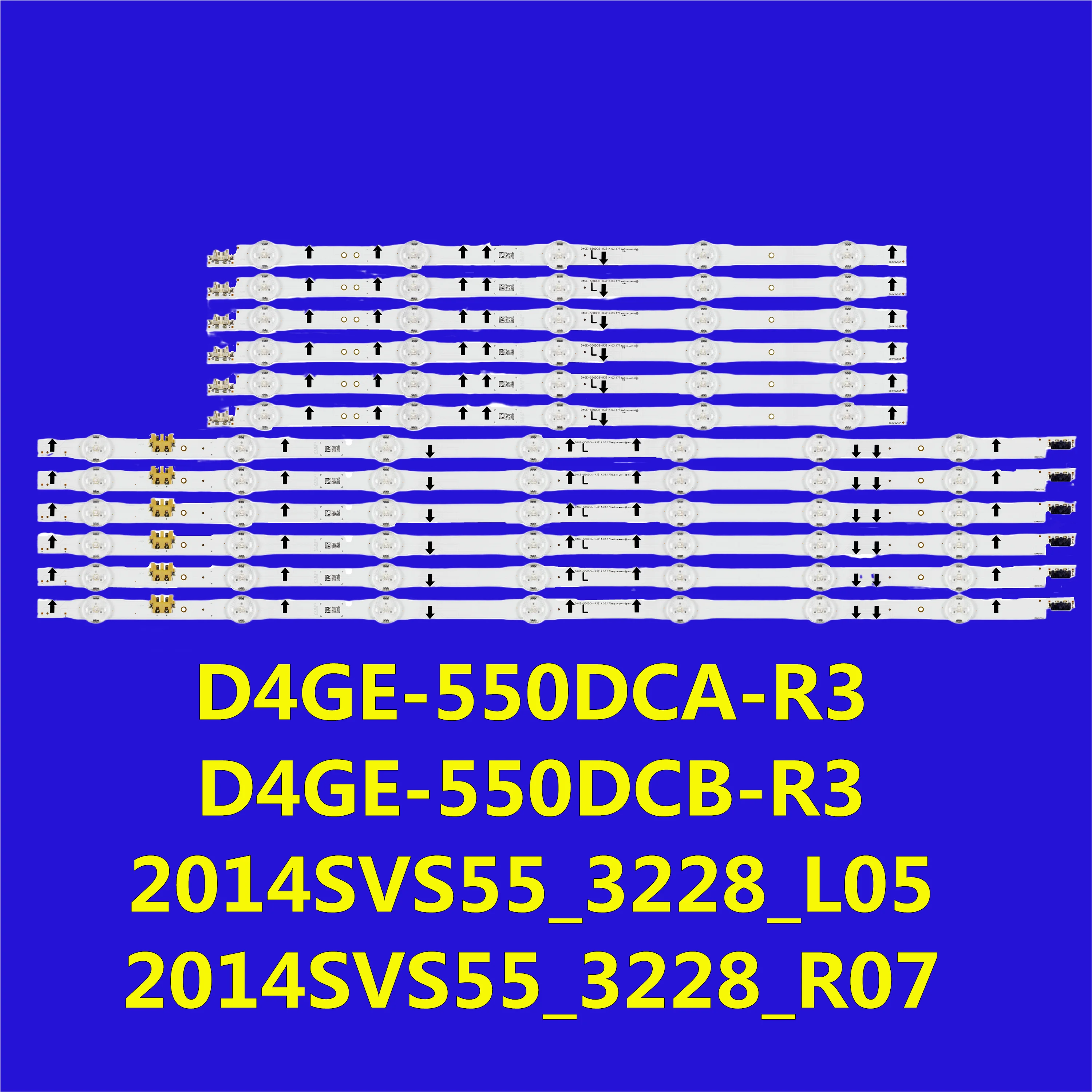 tira led para ue55j5100 ue55j5200 ue55j5500 ue55h5500 ue55j5600 ue55j6100 ue55h6200 ue55j6400 2014svs55 3228 l05 r07 01