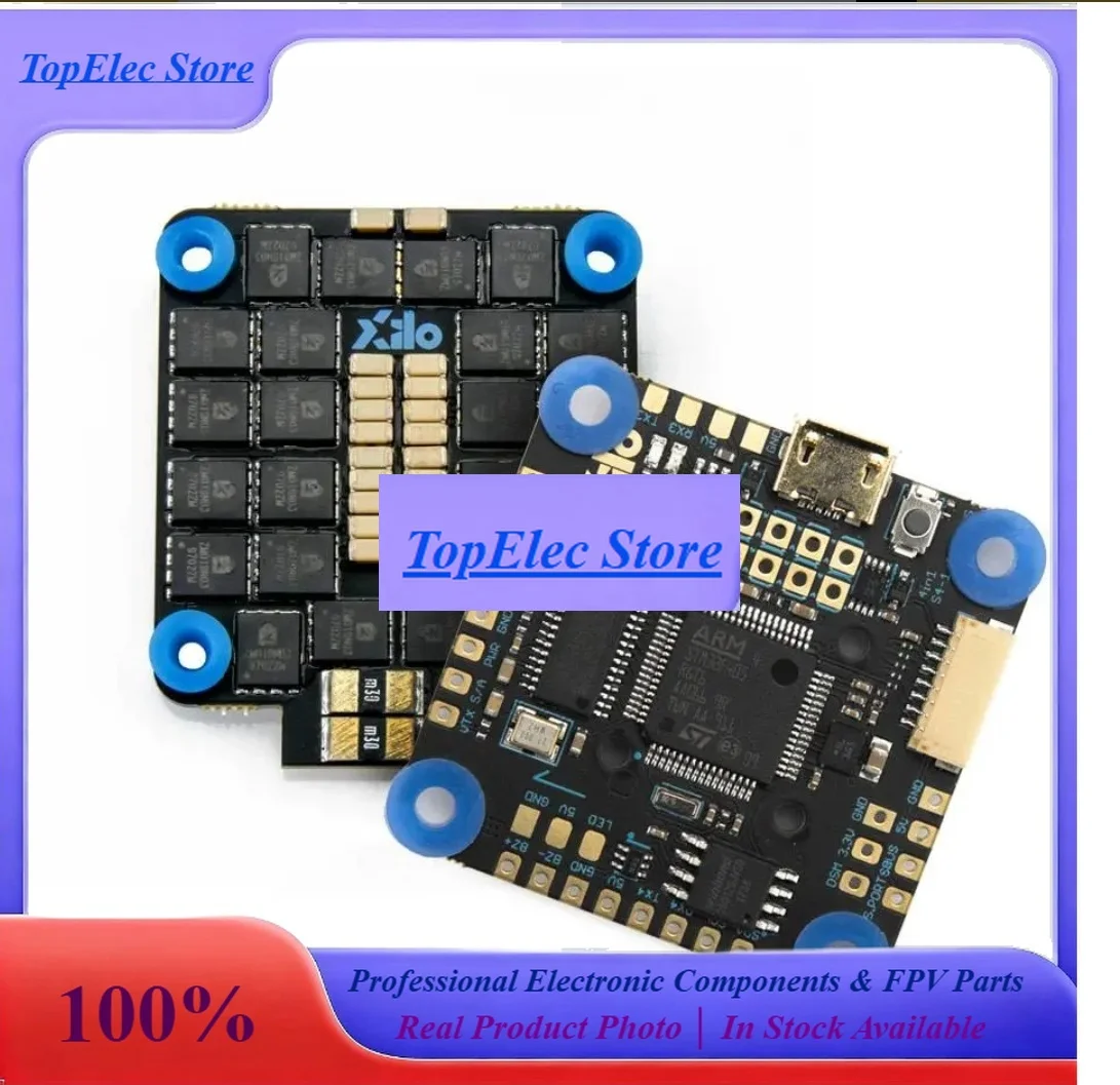 TopEssXILO Stax V2 Combo - F4 FC + F4 45A 32 3-6S 4-in-1 ESC SpeedyBee F405 V3 FPV Stack For FPV Freestyle Drone Model