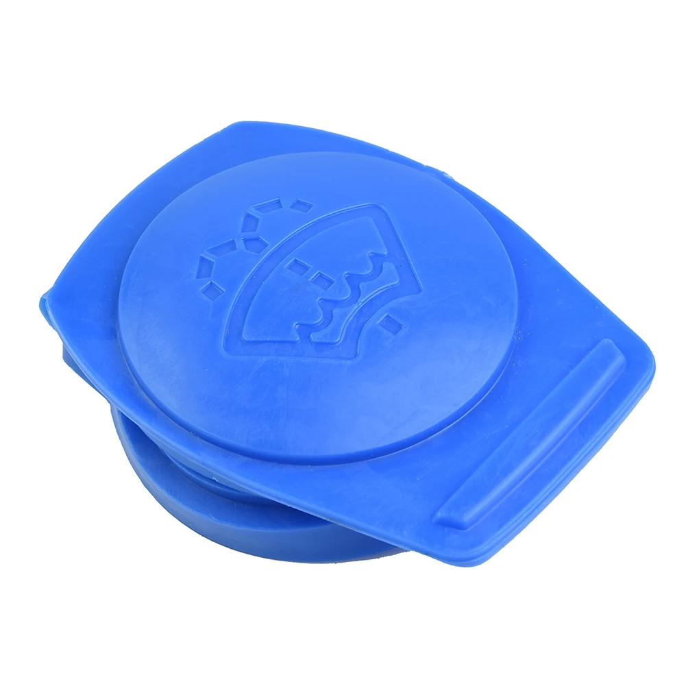 1X Blue Wiper Washer Fluid Reservoir Tank Bottle Cap Cover  For Porsche 2015-2016 Plastic 3Q0955455 Exterior Accessories