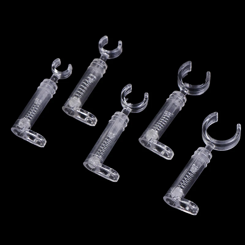 5Pcs Neon Light Transparent Supports Neon Sign Plastic Stand Height For 8mm~18mm Tube Neon Sign Parts