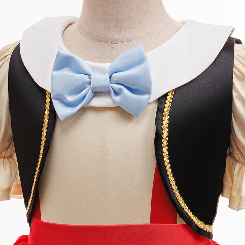 Детские синие наряды с изображением зомби для девочек, топы с длинными рукавами, брюки и жилет, куртка для Хэллоуина, тематическая вечерние униформа, костюм