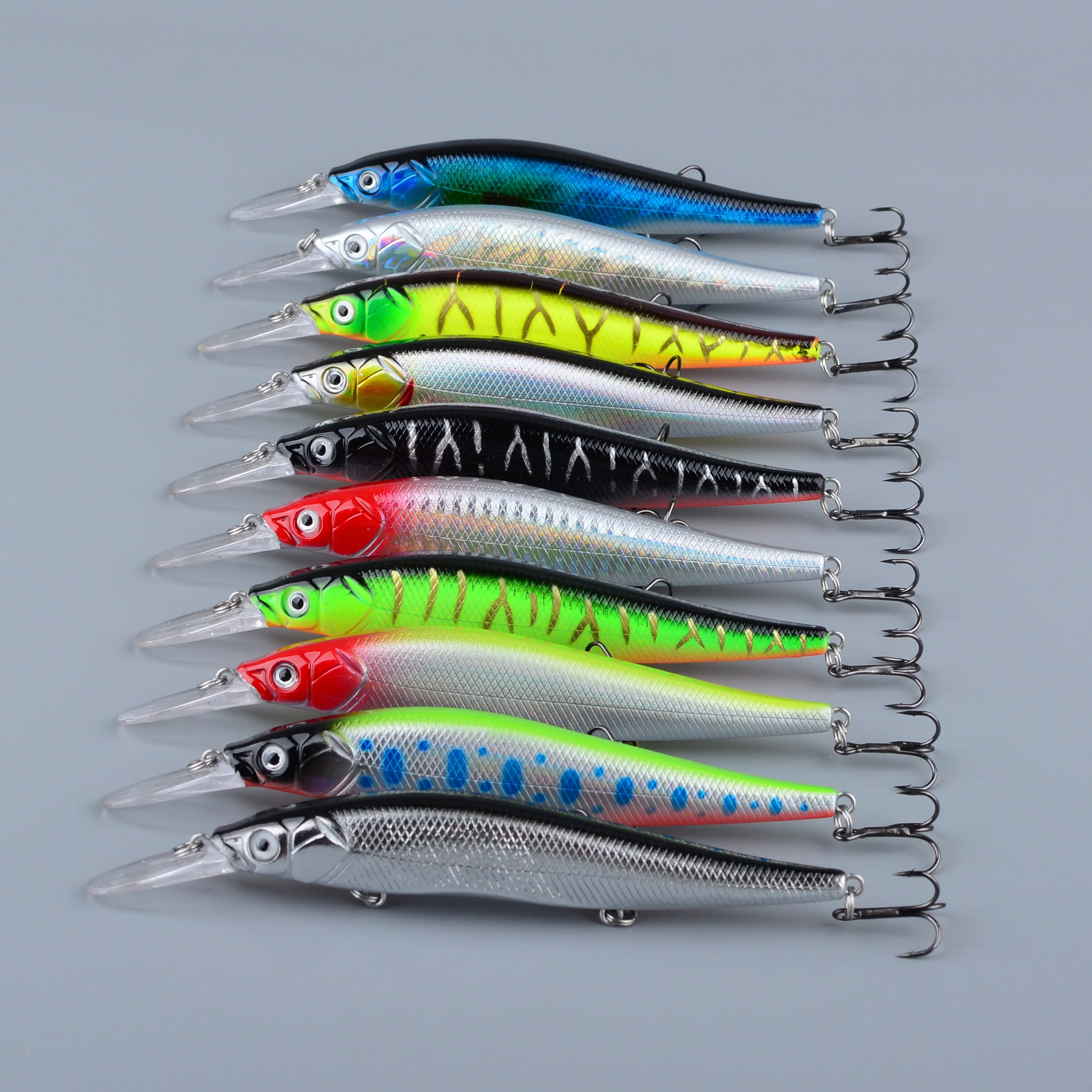 Señuelo Jerkbait Long Deep Minnow para trucha, lucio y lubina - imagen 3