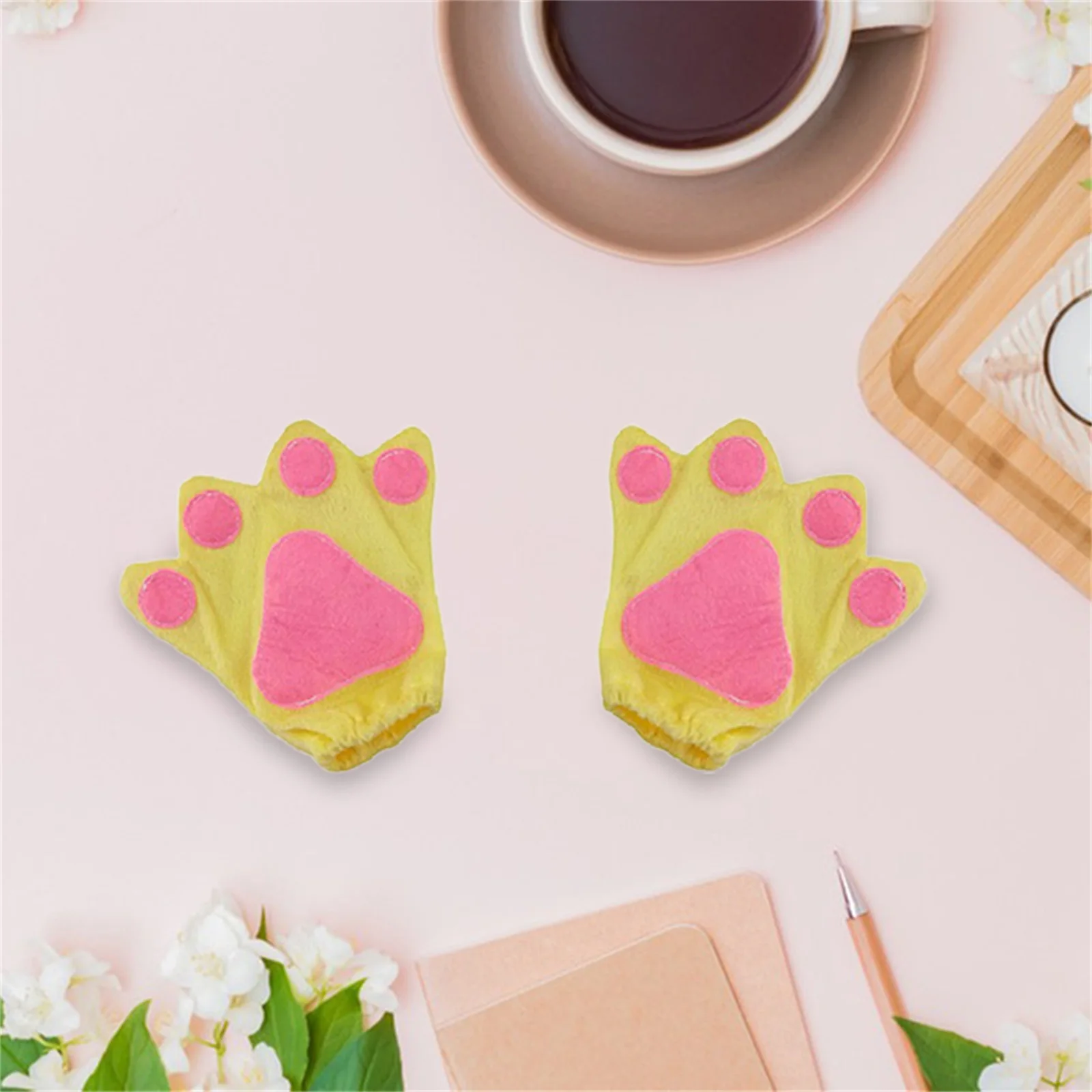 Mädchen Huhn Kostüm A-Linie Tüllrock Haarband Handschuhe Bowtie Hahn Cosplay Kleidung für Halloween